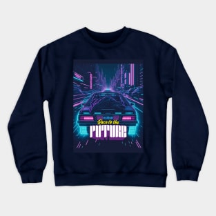 Cyberpunk ride on Crewneck Sweatshirt